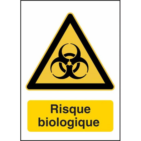 Signalétique Risque Biologique - W009F