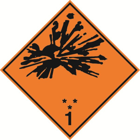 Signalétique Explosif ADR 1 - Direct Signalétique