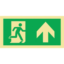 Panneau Directionnel Sortie de secours droit devan