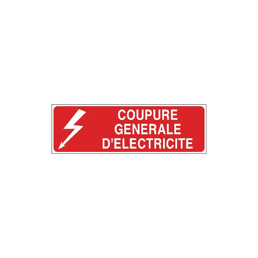 Pictogramme Coupure lectrique SFKAD