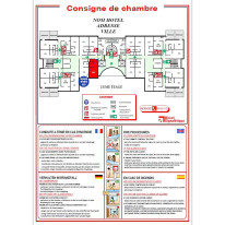 Consignes pour chambres d´hôtel