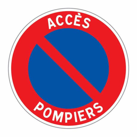 Panneau Accès pompiers - R26