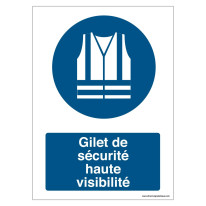 Signalisation Gilet de sécurité haute visibilité o
