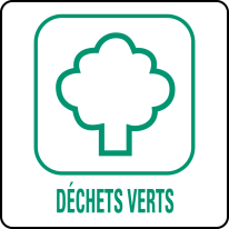 Panneaux déchetterie - Déchets verts
