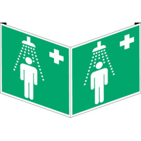 Panneau d´angle Douche de Sécurité
