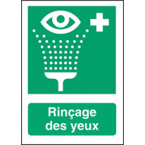 Signalisation Rinçage des yeux - E011F