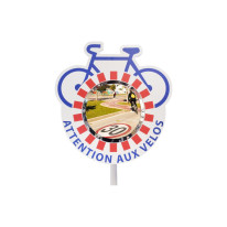 Miroir pour pistes cyclables