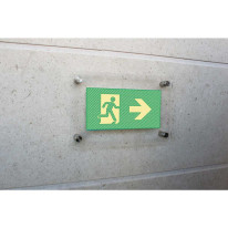 Signalisation évacuation photoluminescente - Direct Signalétique