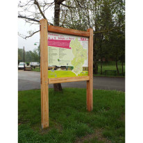 Planimètre en bois
