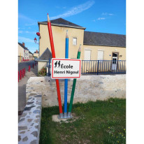 Signalétique école Crayons