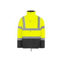 Parka de signalisation à doublure fixe