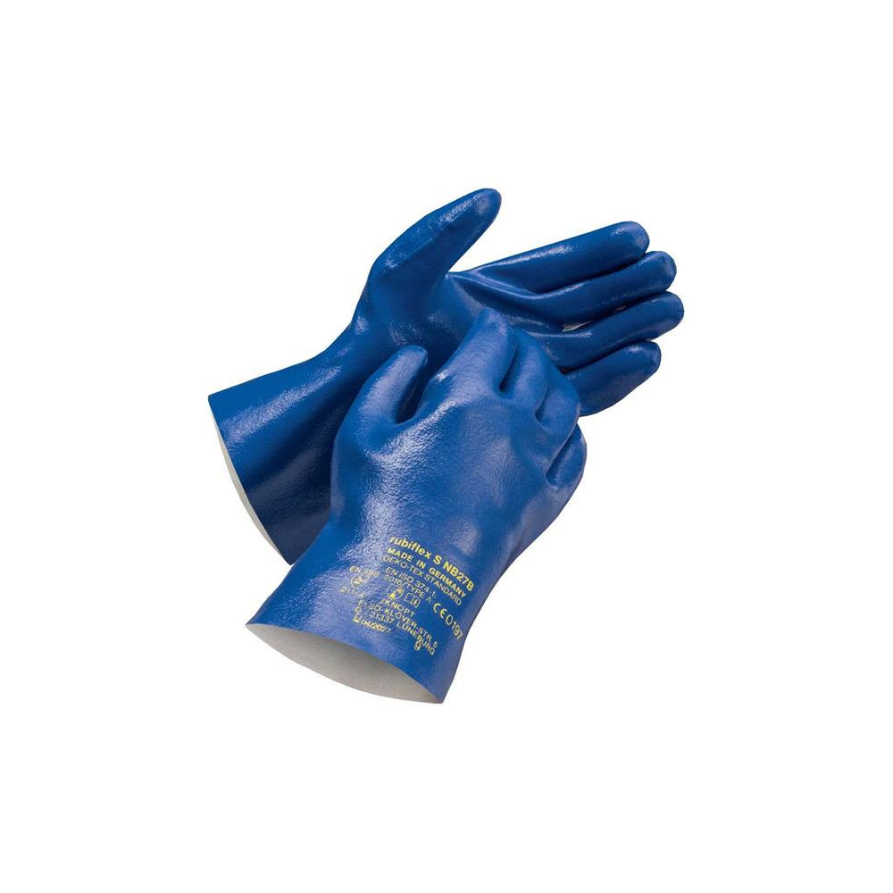 Gants Nitrile Rodopi Verts - Protection Chimique Et Mécanique, Taille 9