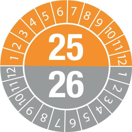 Pastilles calendrier 2025/2026