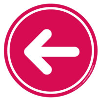Autocollant Flèche - Direct Signalétique