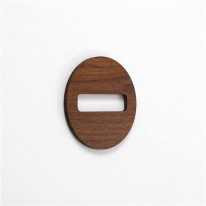Pictogramme privé découpé en bois