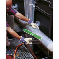 Support pour marqueurs de tuyauteries