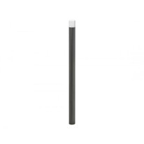 Potelet de ville PMR haute visibilité gris