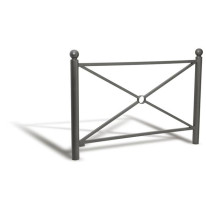 Barrière de ville type "Croix de Saint-André"