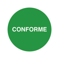 Étiquettes adhésives rondes - Direct signalétique