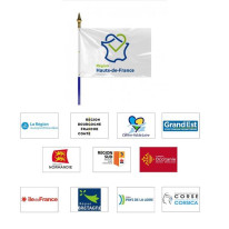 Drapeau des régions de France - Direct Signalétique