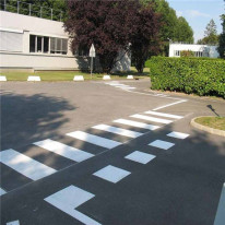 Cédez le passage Thermocollé  préfabriqué  - L 500