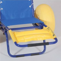 Repose pieds pour fauteuil d'accès au bain