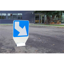 Panneau auto-relevable - Balise J5 - fixation sur