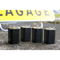 Lot de 4 piles de 6 Volts 4R25 saline pour les pan