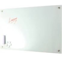 Tableau Design en verre trempé - Blanc