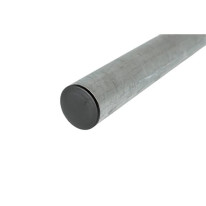 Poteau rond en acier Ø 60 mm avec bouchon obturate