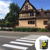 Peinture routière blanche pour enrobé - Trafic trè