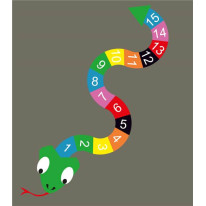 Jeu thermocollant Serpent - 3500 x 1200 mm
