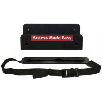 Support mural pour rampes de seuil temporaires et