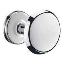 Porte-vêtement pour sanitaires en inox brillant 1