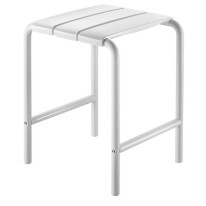 Tabouret de douche en aluminium