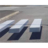 Lot de bandes pour passage piétons 3D en résine th