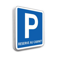 Panneau de stationnement – Parking Réservé au cabi