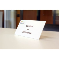 Présentoir de comptoir imprimé et personnalisé rec