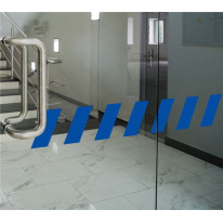 Lot de 2 bandes pour vitre hachurées