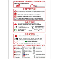 Consigne générale incendie