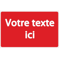 Panneau de Copropriété Personnalisé