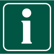 Picto gravé i de information - Gamme Couleur