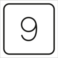 Picto gravé Niveau 9 - Gamme Couleur