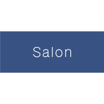 Signalétique gravée Salon - Gamme Couleur
