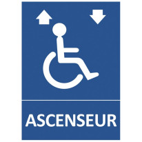 Panneau Ascenseur pour personnes handicapées