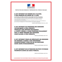 Panneau protection des mineurs et répression de l'