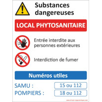Panneau local phytosanitaire