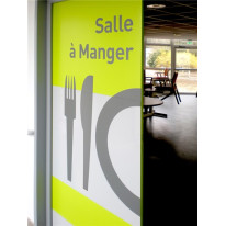 Adhésif mural XXL Salle à manger gamme Trend - Direct Signalétique