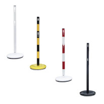Poteau de balisage en acier - Direct Signalétique