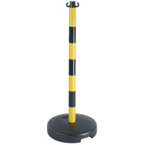 Poteau PVC sur socle à lester 9 kg